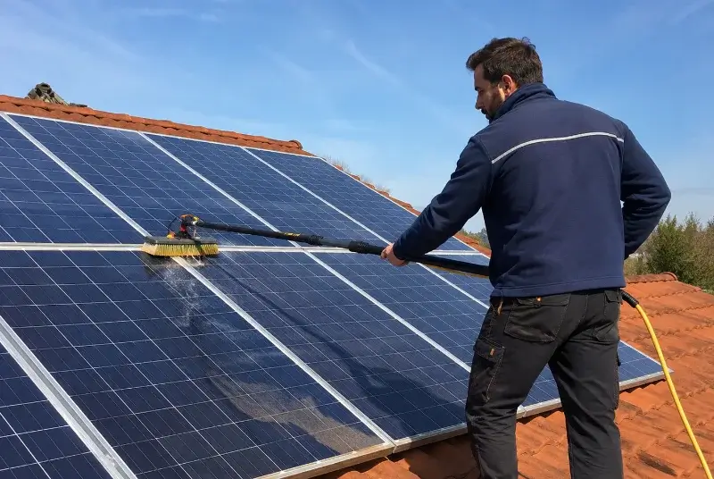 Nettoyage et entretien de panneaux solaires à Vienne